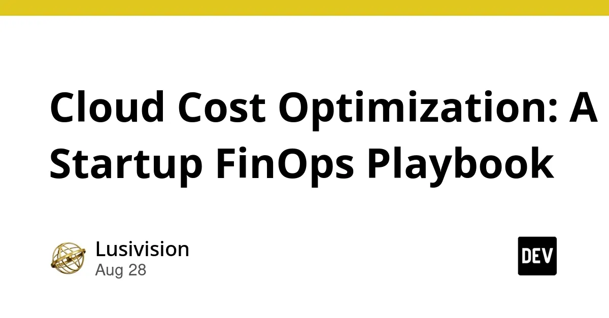 云成本优化 (FinOps) 咨询服务