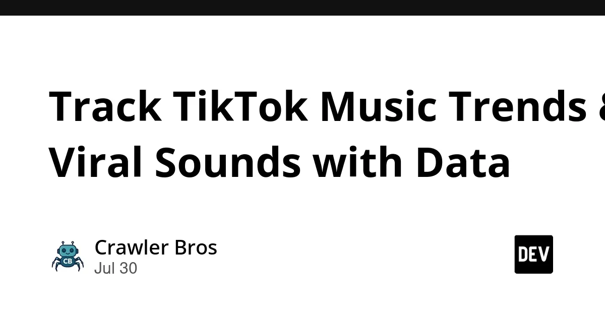 TikTok音乐趋势分析与数据服务
